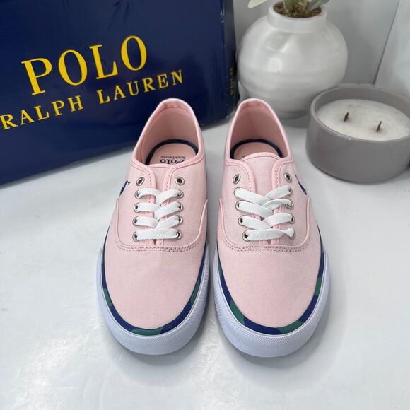 Polo Ralph Lauren Keaton Pony Low-Top Canvas Casual Sneaker Men's 7 D NWB - Picture 5 of 10